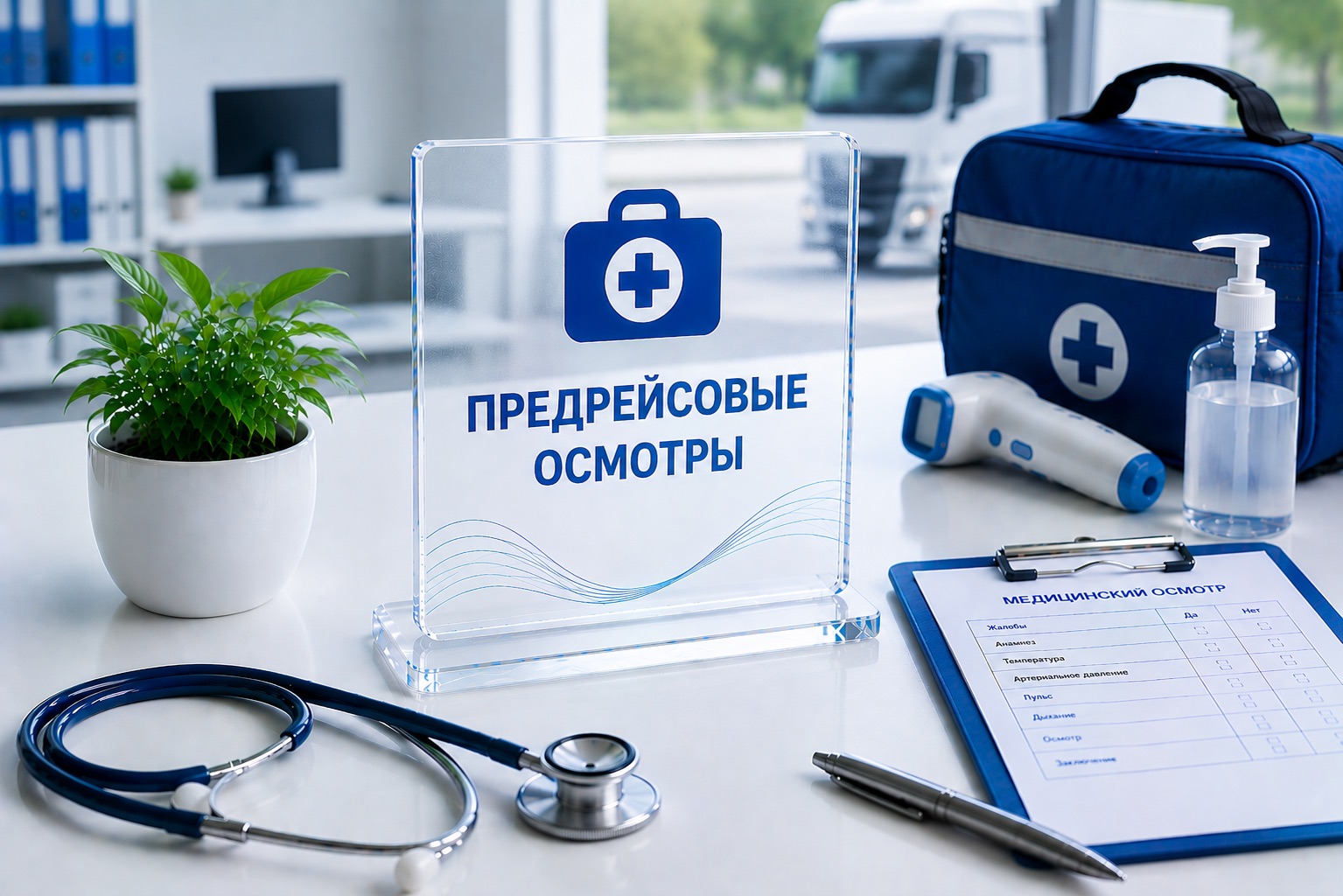 Предрейсовые осмотры