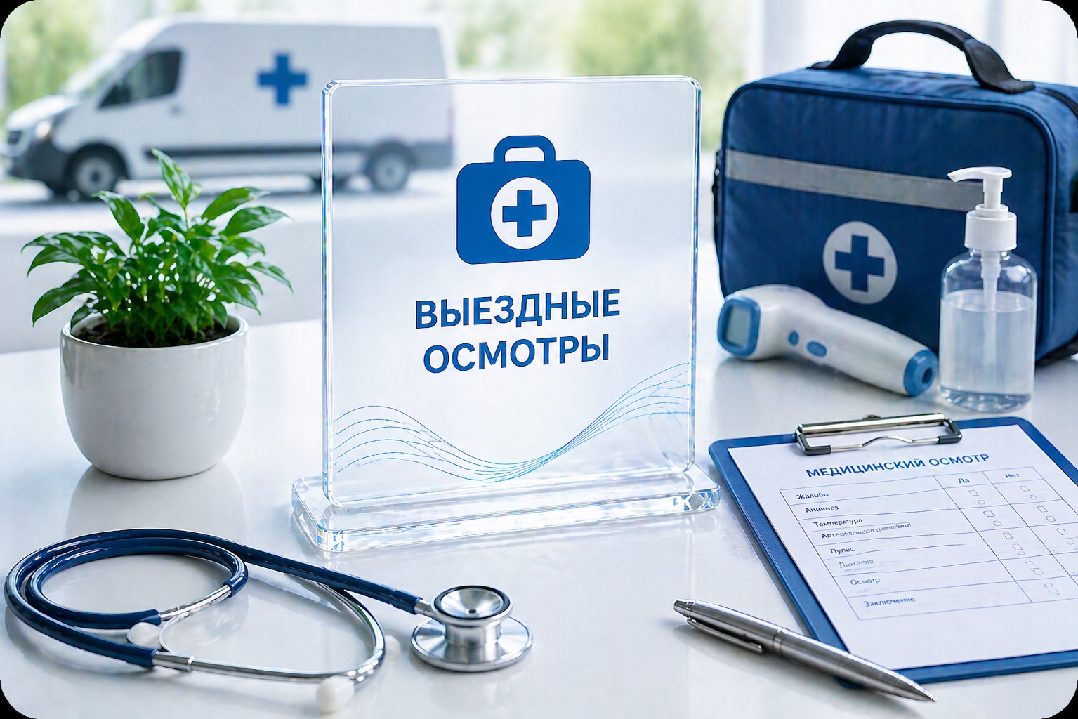 Выездной медосмотр
